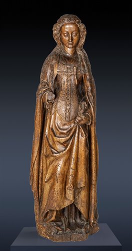 Scultura lignea Santa Caterina d’Alessandria